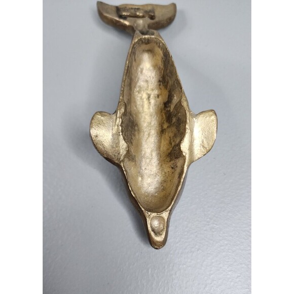 Vintage Brass Dolphin Soda Beer Bottle Opener 6” inch - Picture 6 of 8